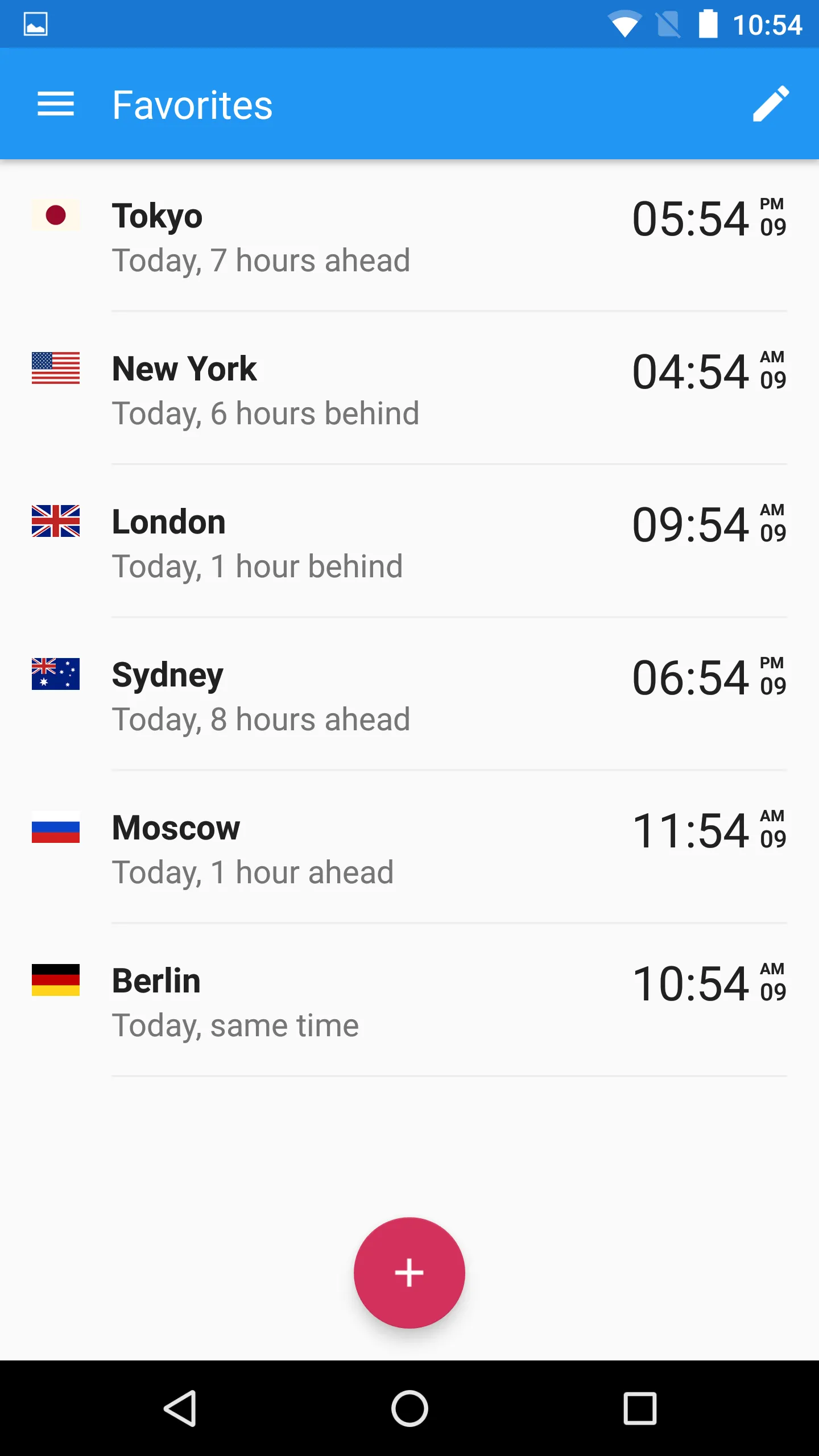 World Clock by timeanddate.com | Indus Appstore | Screenshot