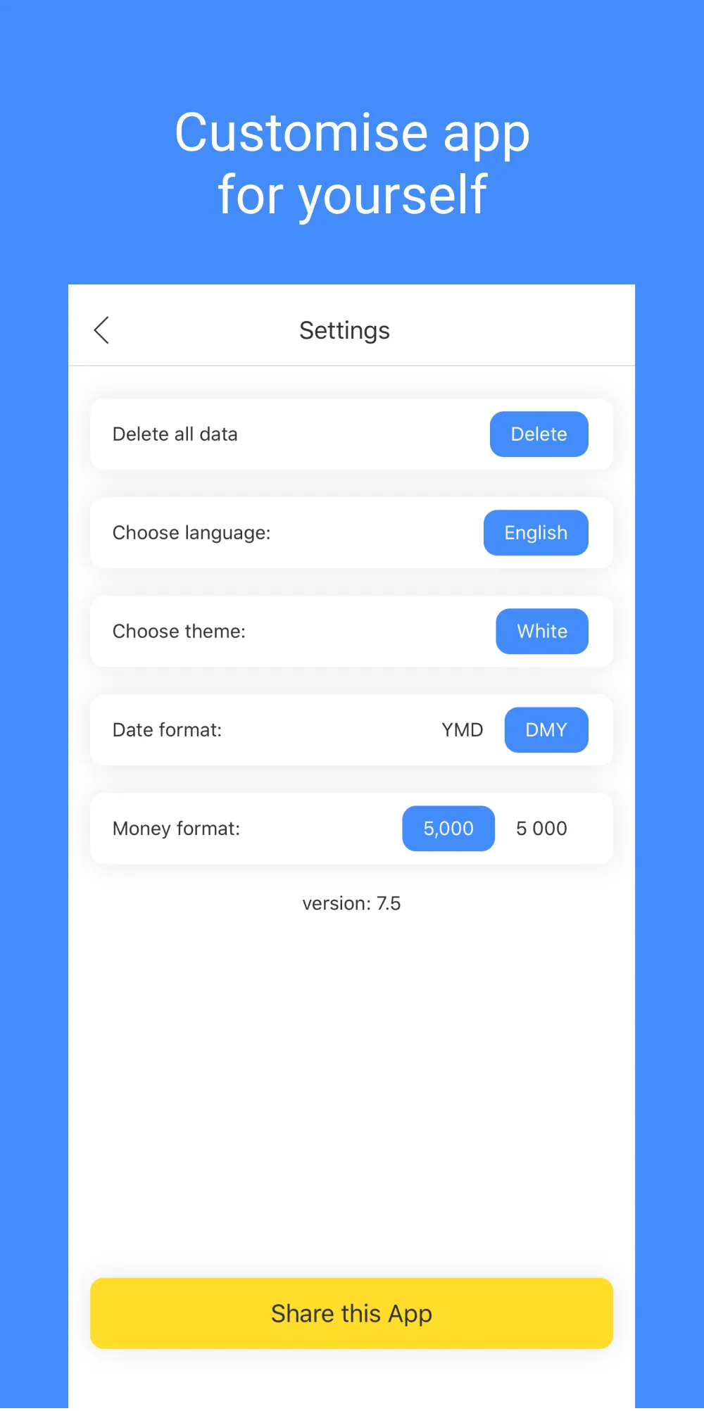 Budget planner - track expense | Indus Appstore | Screenshot