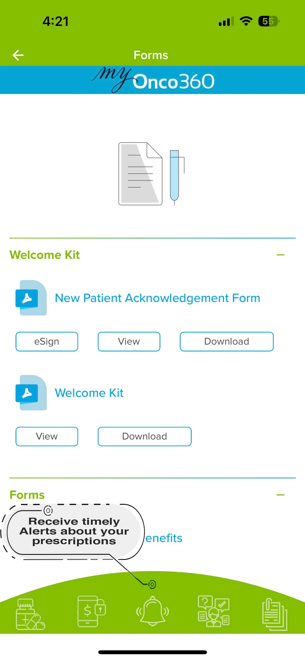 myOnco360 Patient App | Indus Appstore | Screenshot