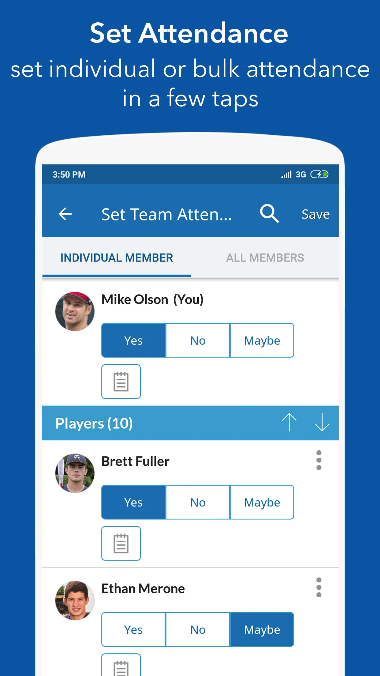 InstaTeam Sports Management | Indus Appstore | Screenshot