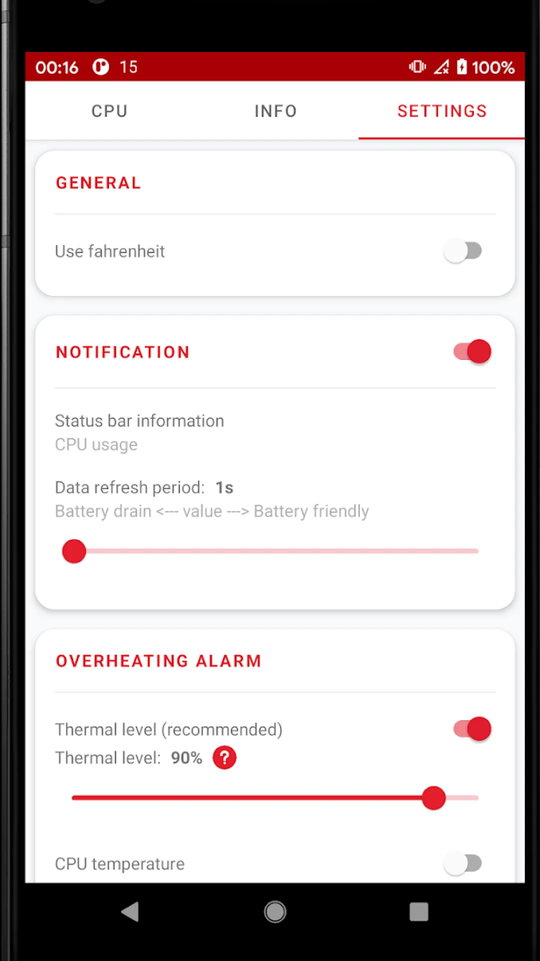 Temperature Monitor & Alarm | Indus Appstore | Screenshot