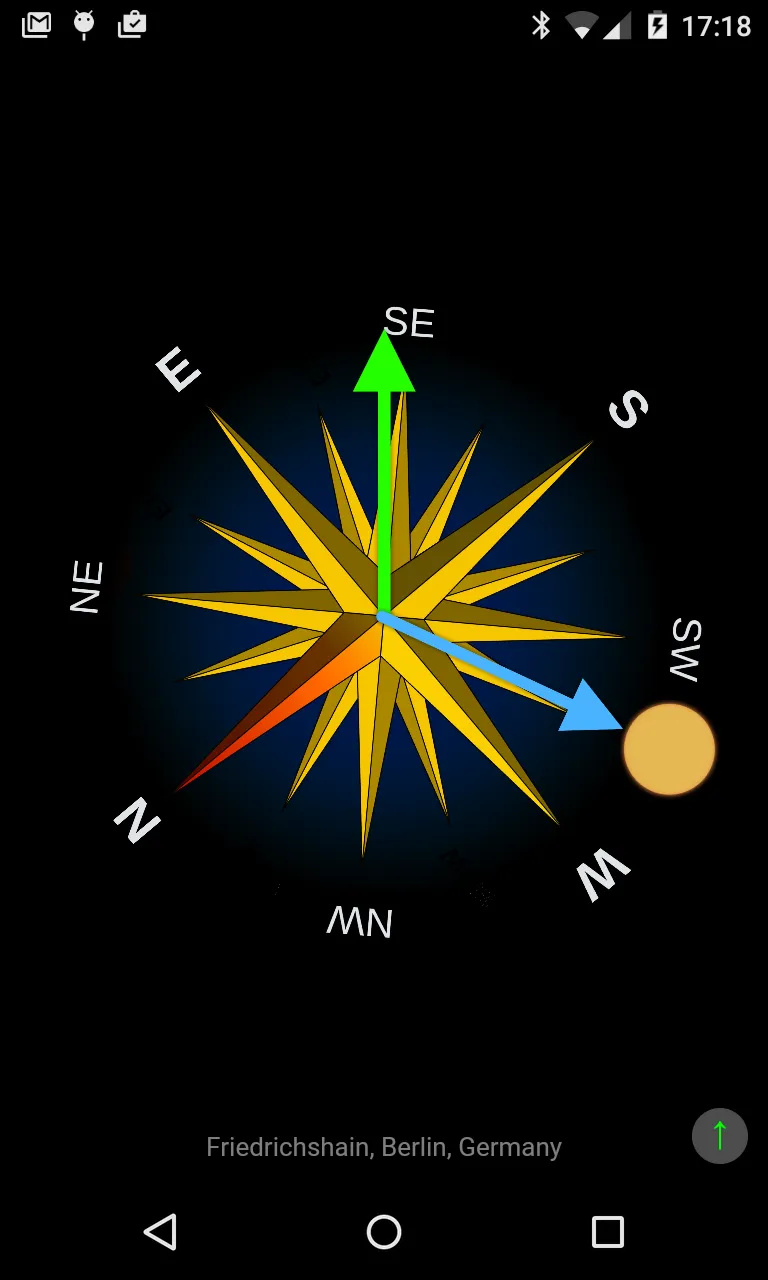 Sun Compass Lite | Indus Appstore | Screenshot