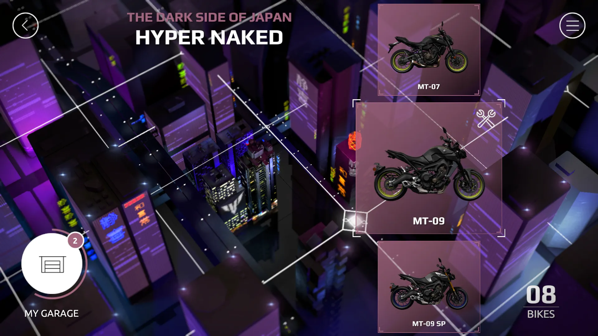 Yamaha MyGarage | Indus Appstore | Screenshot