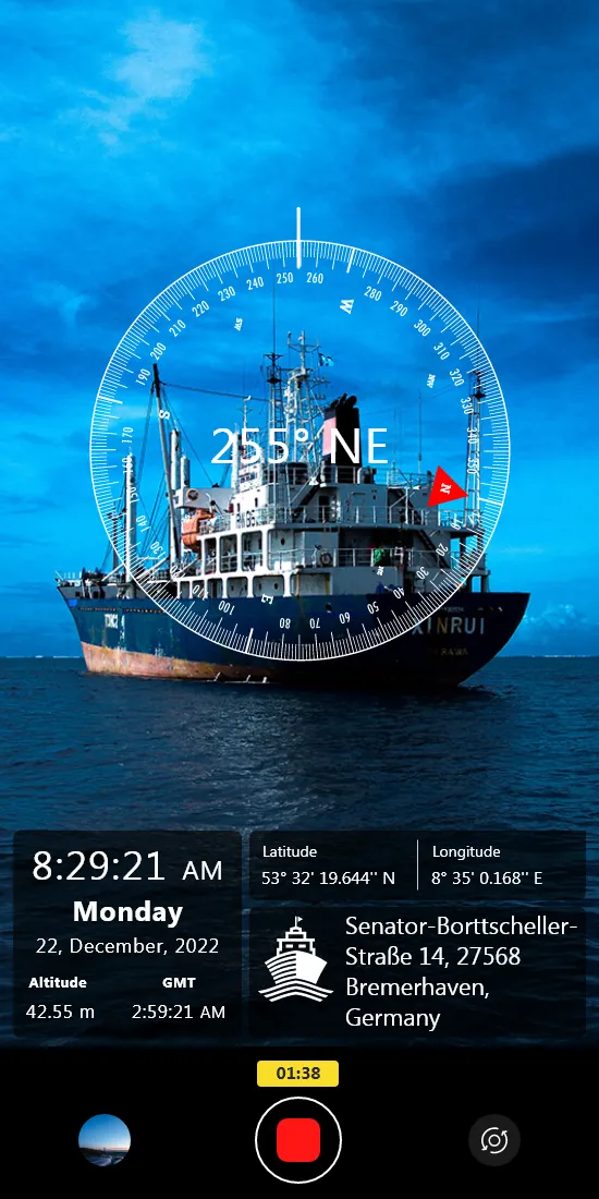GPS Map Camera Lite: Geo Stamp | Indus Appstore | Screenshot