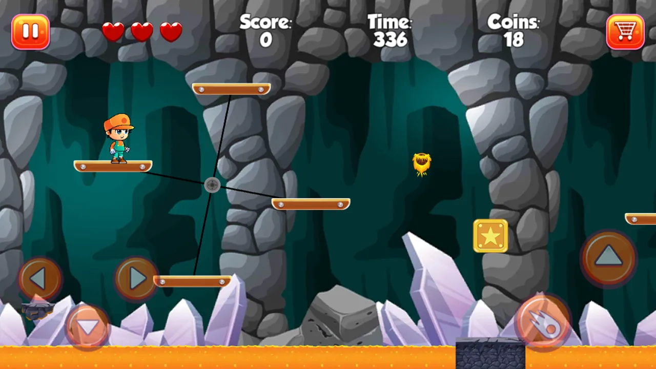 Super Rino Jungle World Advent | Indus Appstore | Screenshot