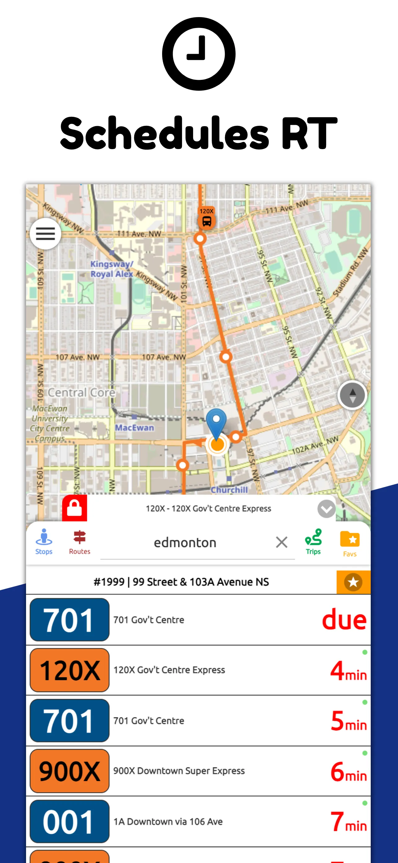 Edmonton Transit RT - ETS | Indus Appstore | Screenshot