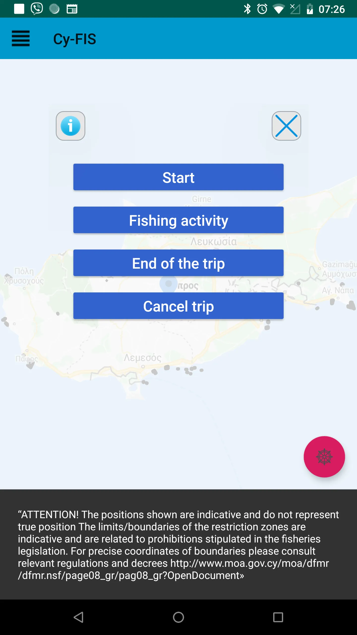 Cy-FIS Cyprus Fisheries Info | Indus Appstore | Screenshot