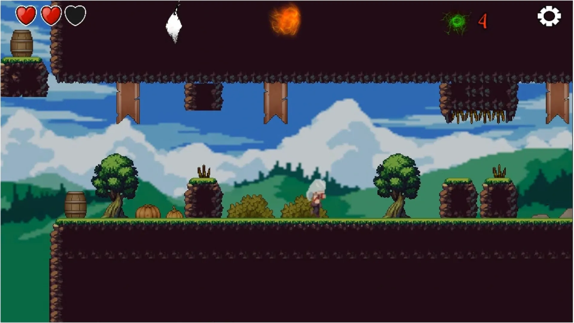 platformer game adventure girl | Indus Appstore | Screenshot