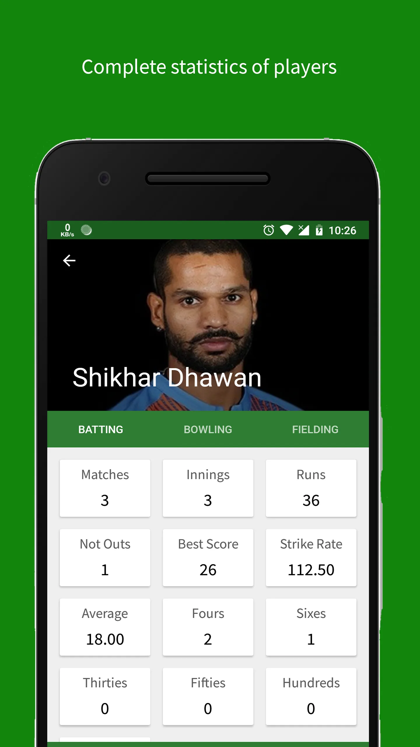Cricket Scorer | Indus Appstore | Screenshot