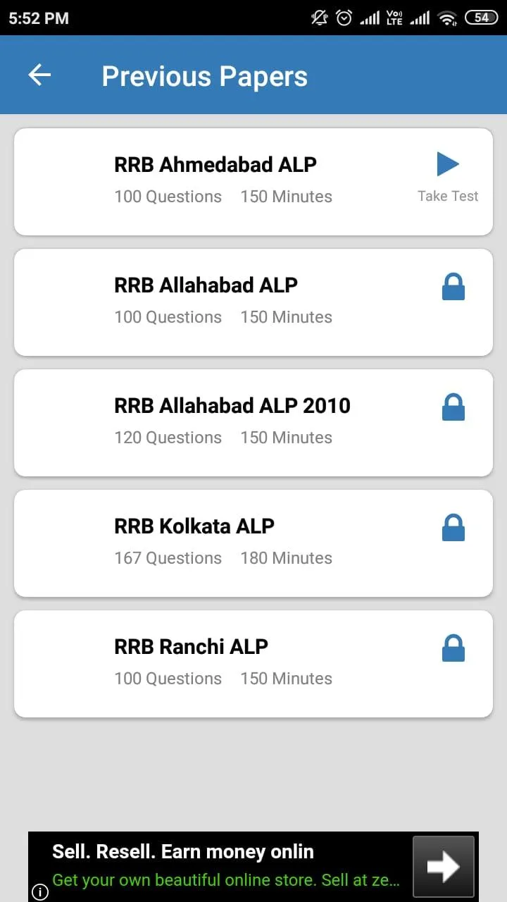 RRB ALP | WinnersDen | Indus Appstore | Screenshot