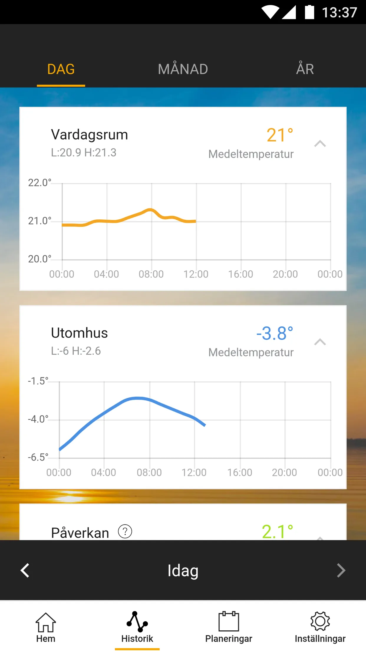 HEM Klok Värme | Indus Appstore | Screenshot