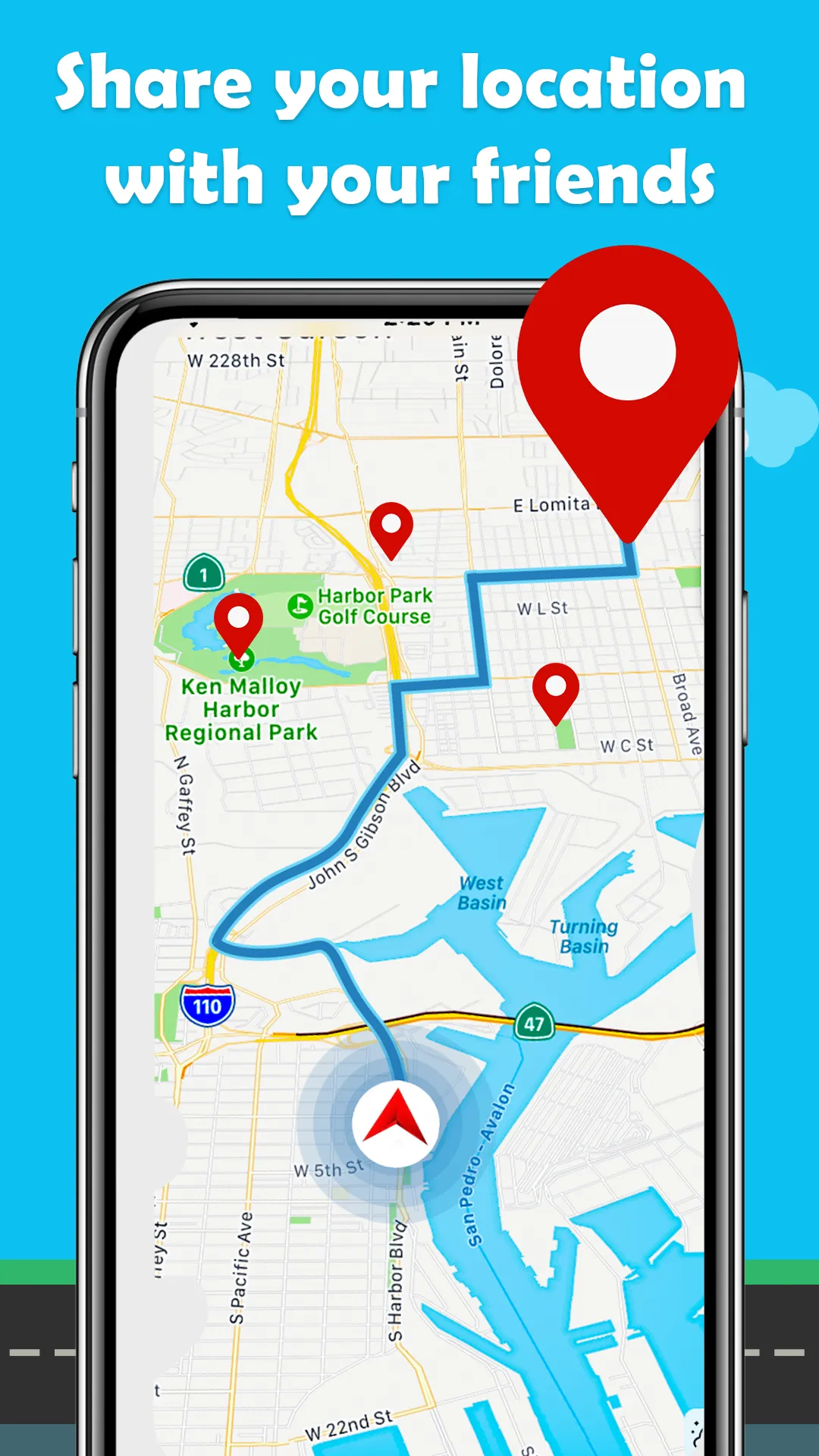 Maps, GPS & Driving Directions | Indus Appstore | Screenshot