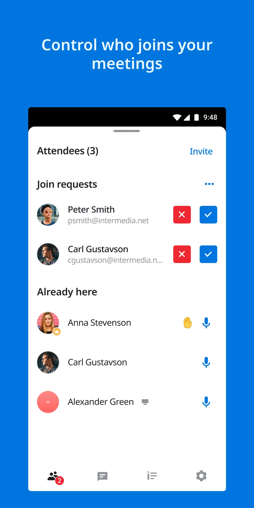 AnyMeeting: Online Meeting | Indus Appstore | Screenshot