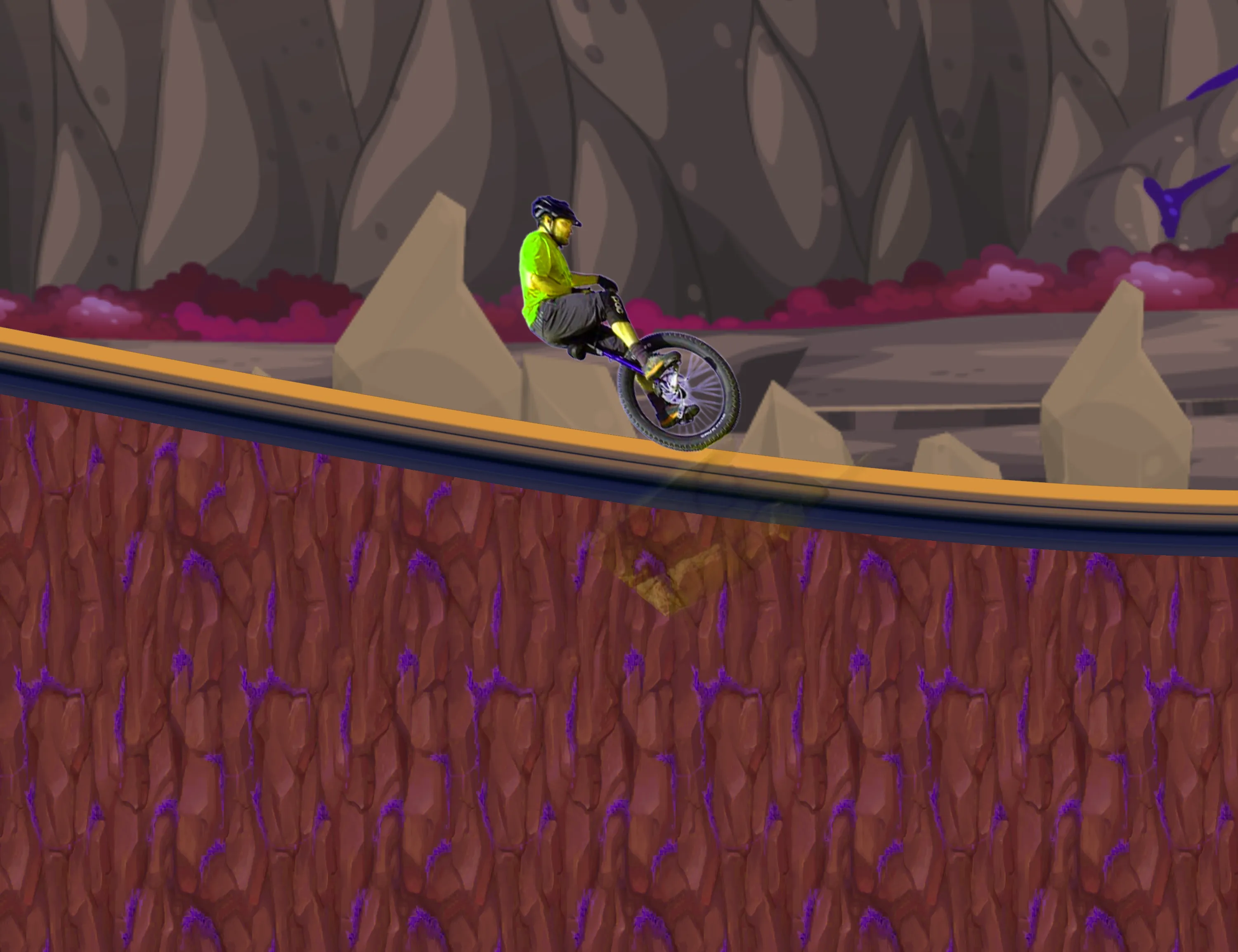 Extreme Mountain Unicycling | Indus Appstore | Screenshot