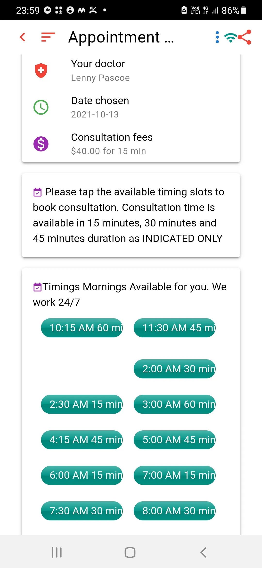 Doctor Appointment Video Chat | Indus Appstore | Screenshot