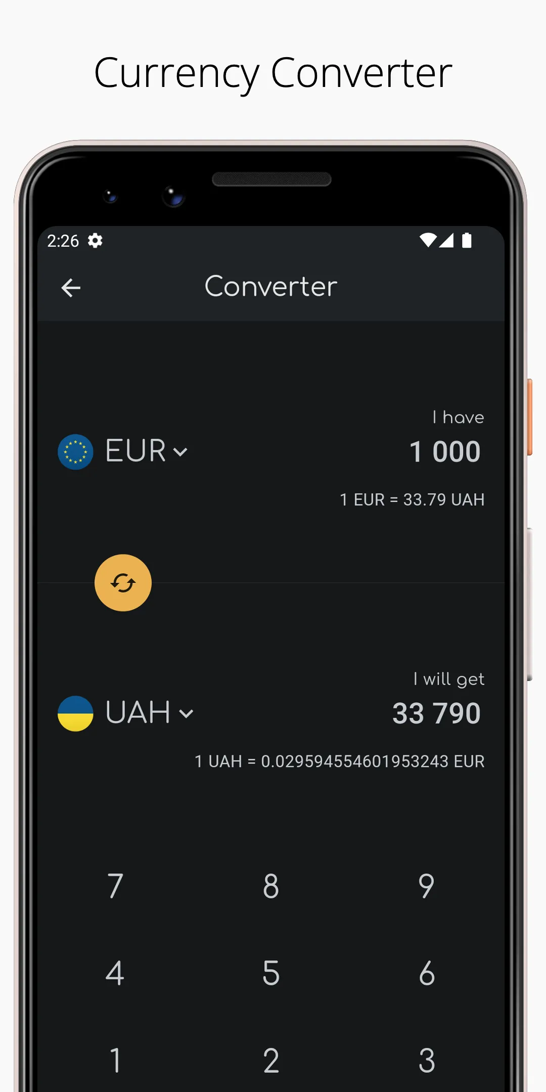 Hryvnia - Rates & Converter | Indus Appstore | Screenshot