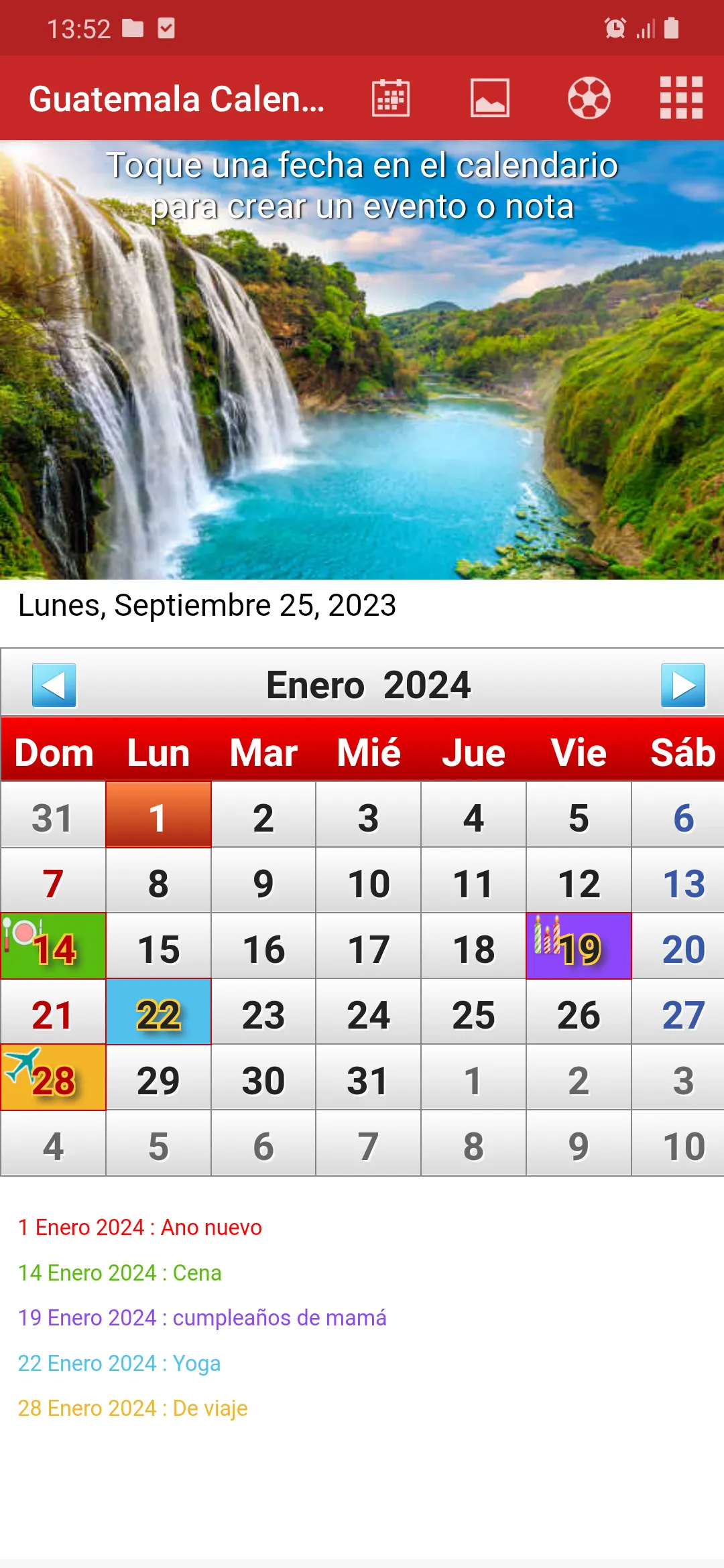 Guatemala Calendario 2025 | Indus Appstore | Screenshot