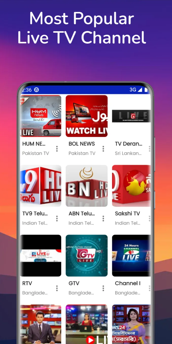 Web Tech Play Live TV Stream | Indus Appstore | Screenshot