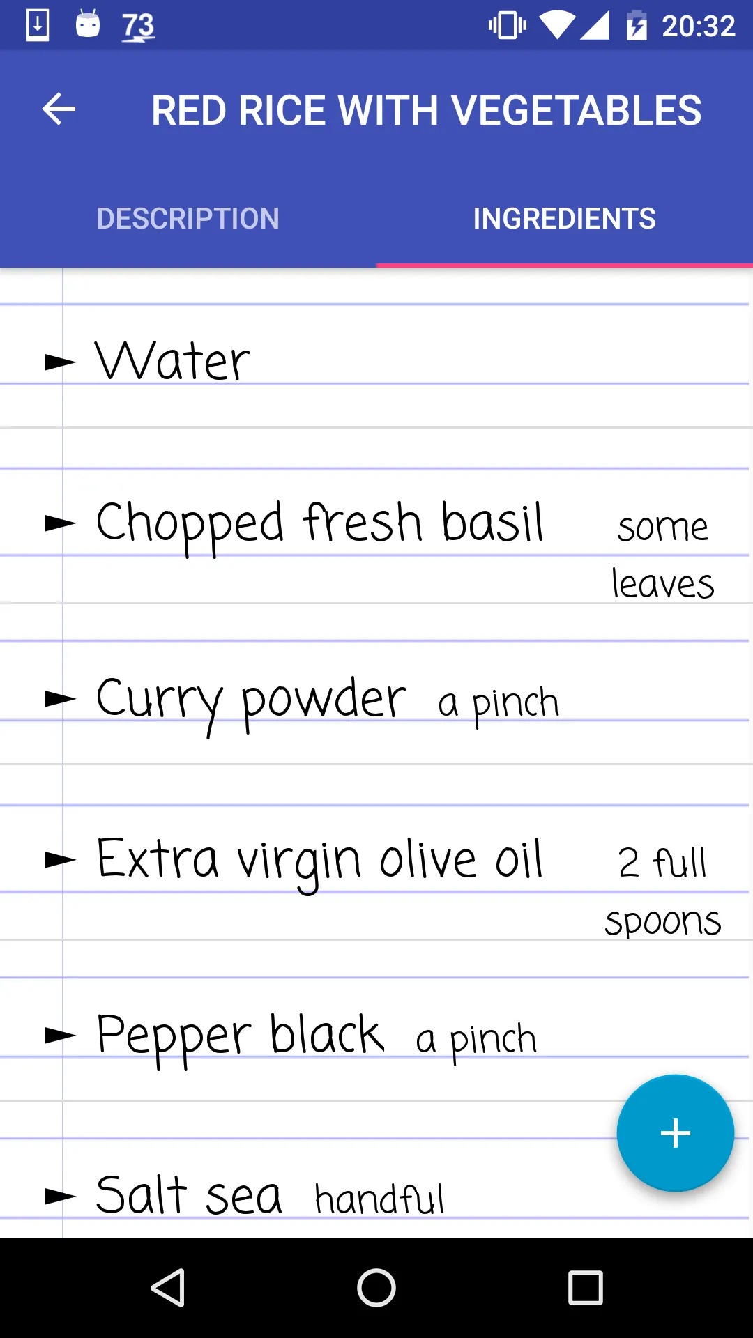 My Family Recipes | Indus Appstore | Screenshot