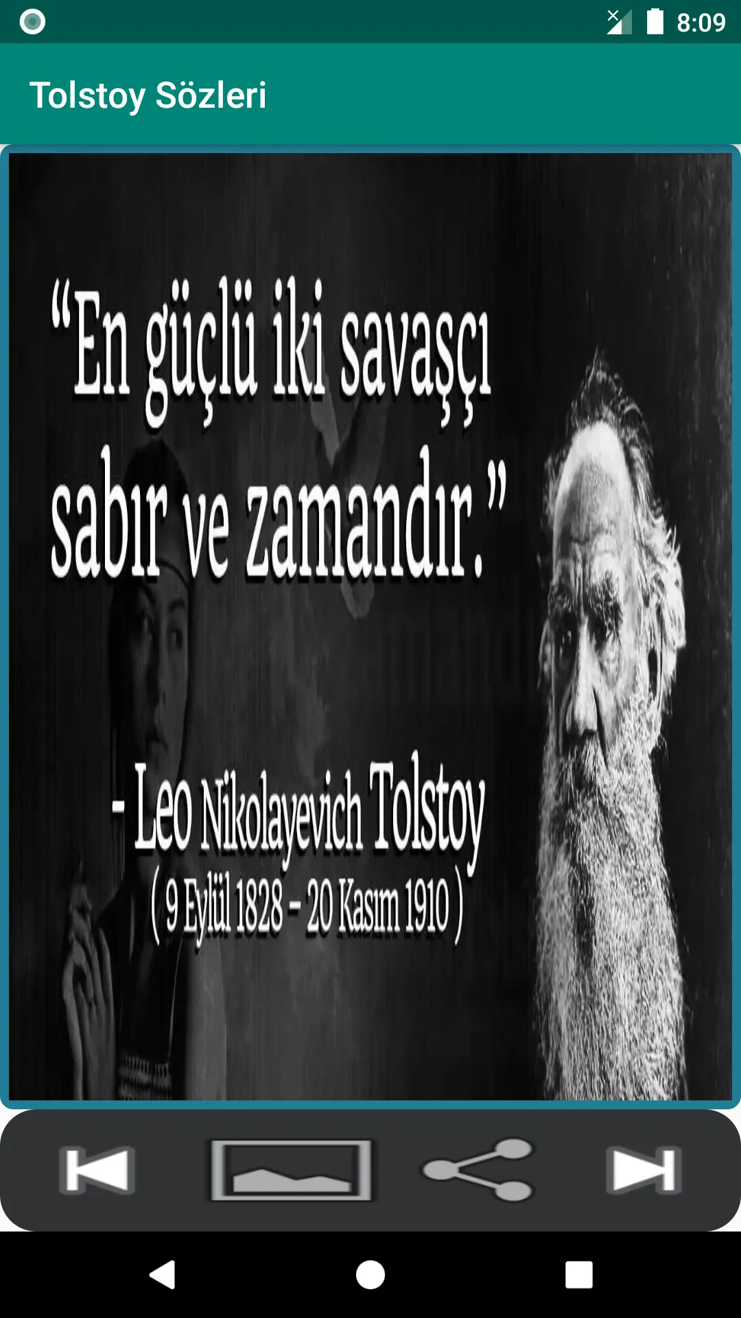 Tolstoy Sözleri | Indus Appstore | Screenshot