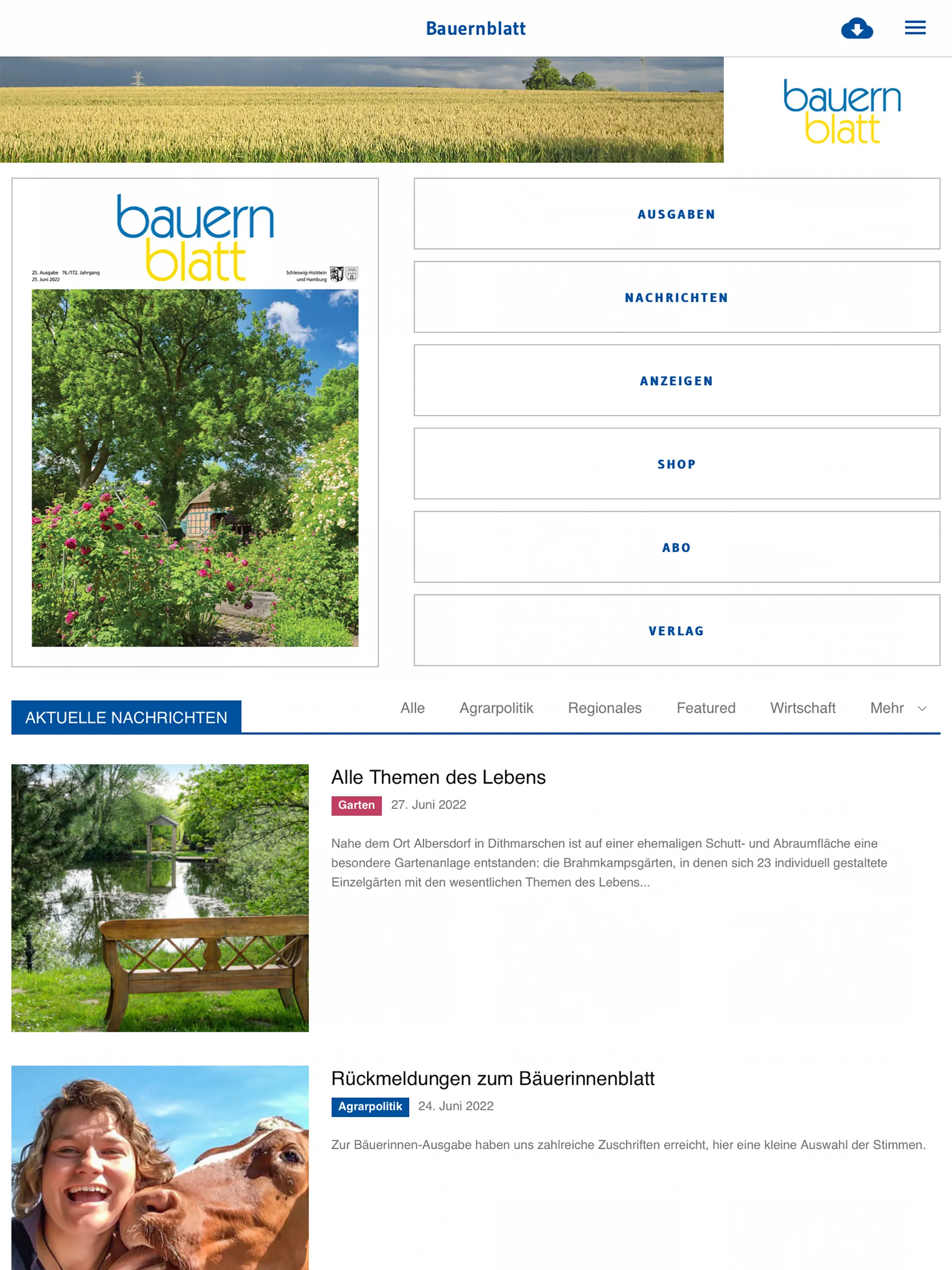 Bauernblatt | Indus Appstore | Screenshot