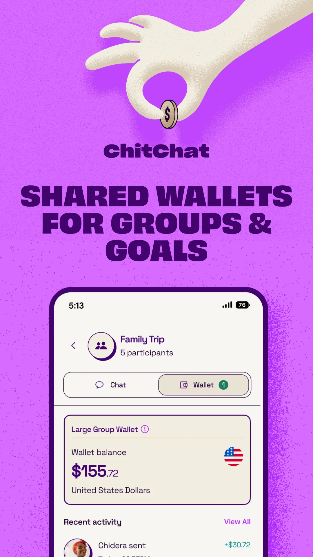 ChitChat: Because Money Talks | Indus Appstore | Screenshot