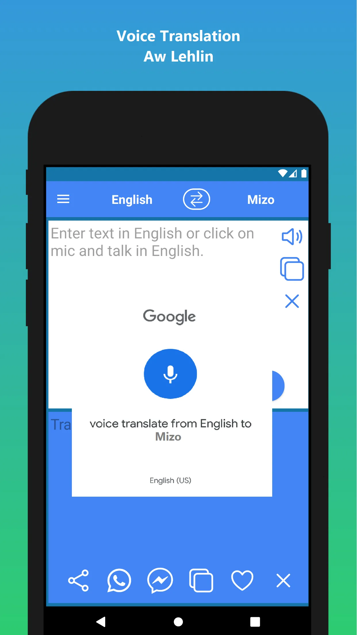 English to Mizo Translation | Indus Appstore | Screenshot