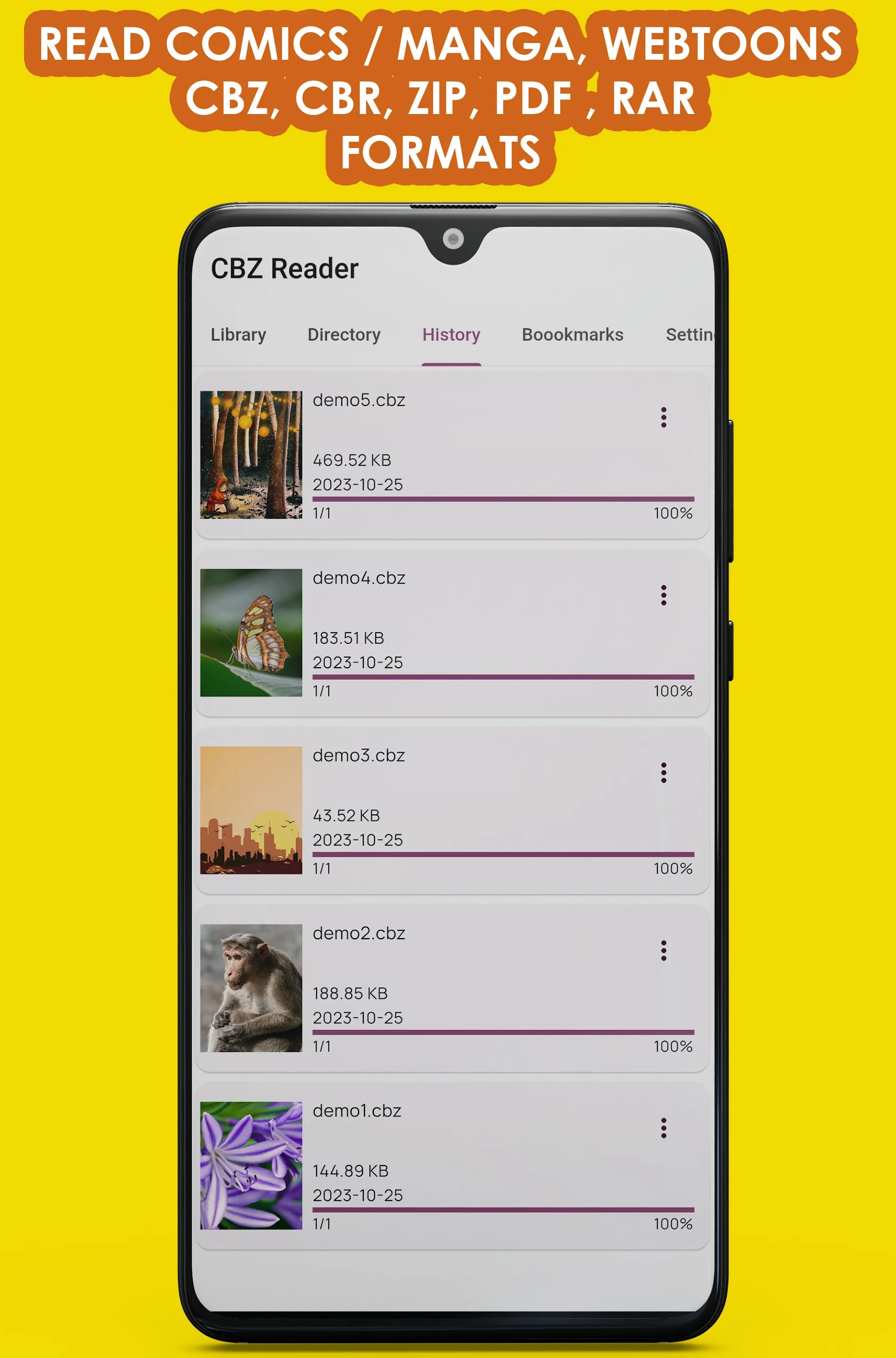 CBZ Reader | Indus Appstore | Screenshot