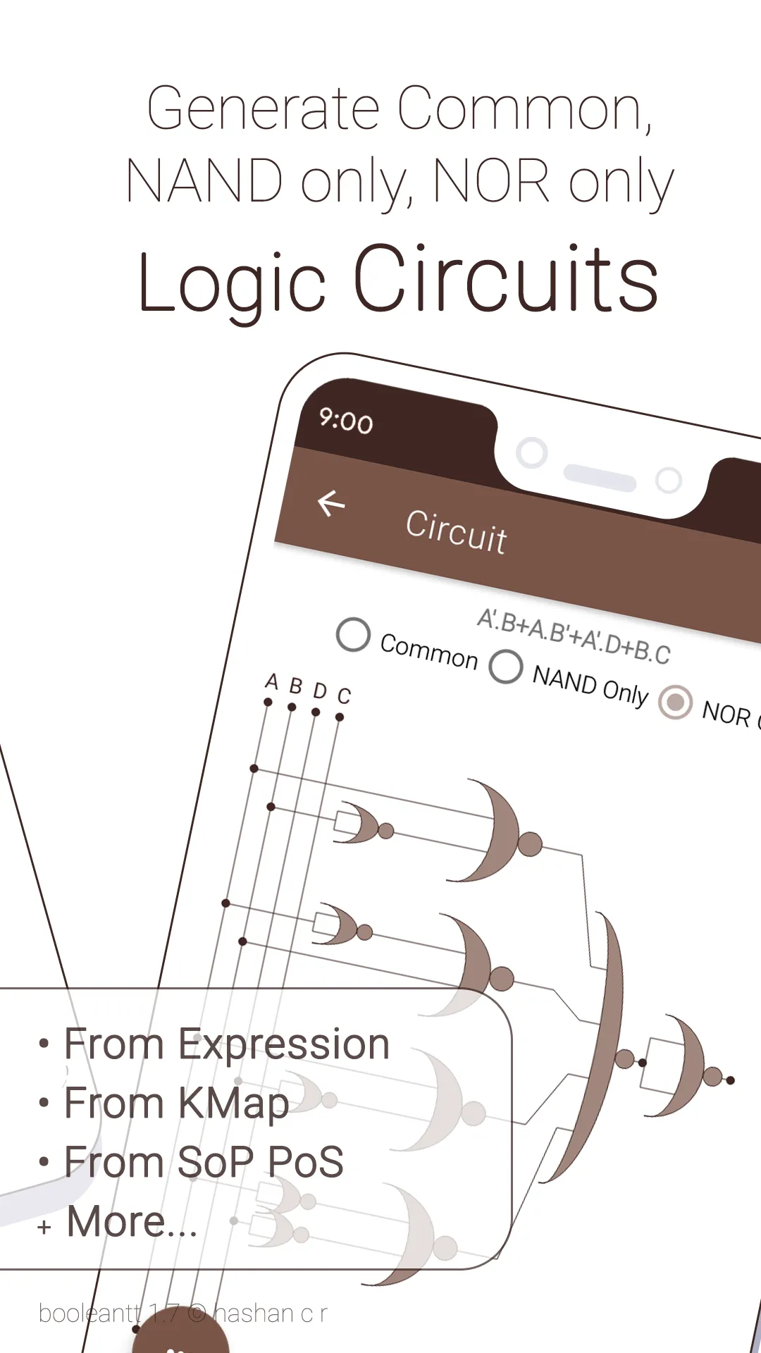 BooleanTT - Boolean Algebra | Indus Appstore | Screenshot