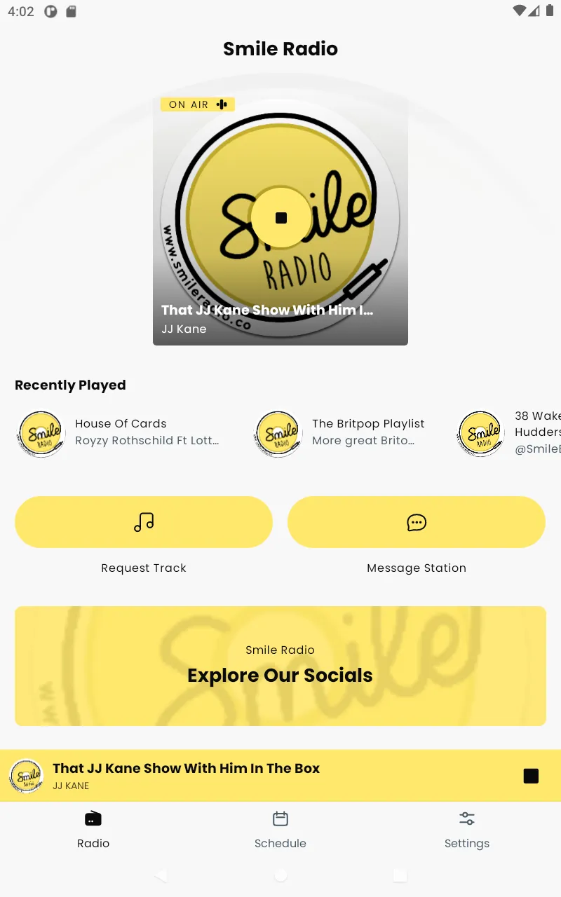 Smile Radio | Indus Appstore | Screenshot