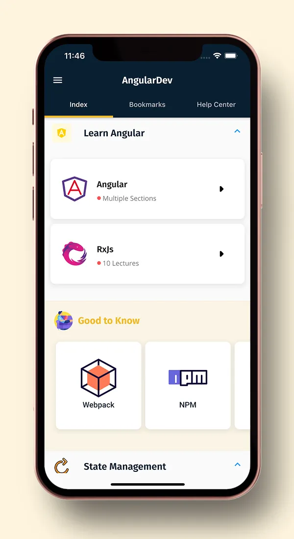 Learn Angular Offline - NgPad | Indus Appstore | Screenshot