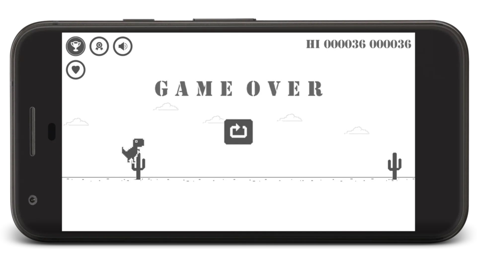 Offline Dino Runner | Indus Appstore | Screenshot