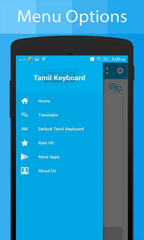 Tamil Keyboard and Translator | Indus Appstore | Screenshot