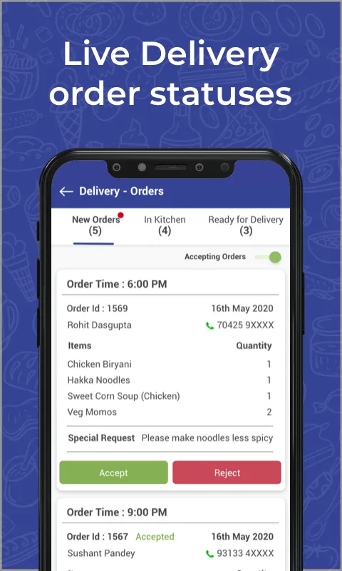 LiveTable for Restaurants | Indus Appstore | Screenshot