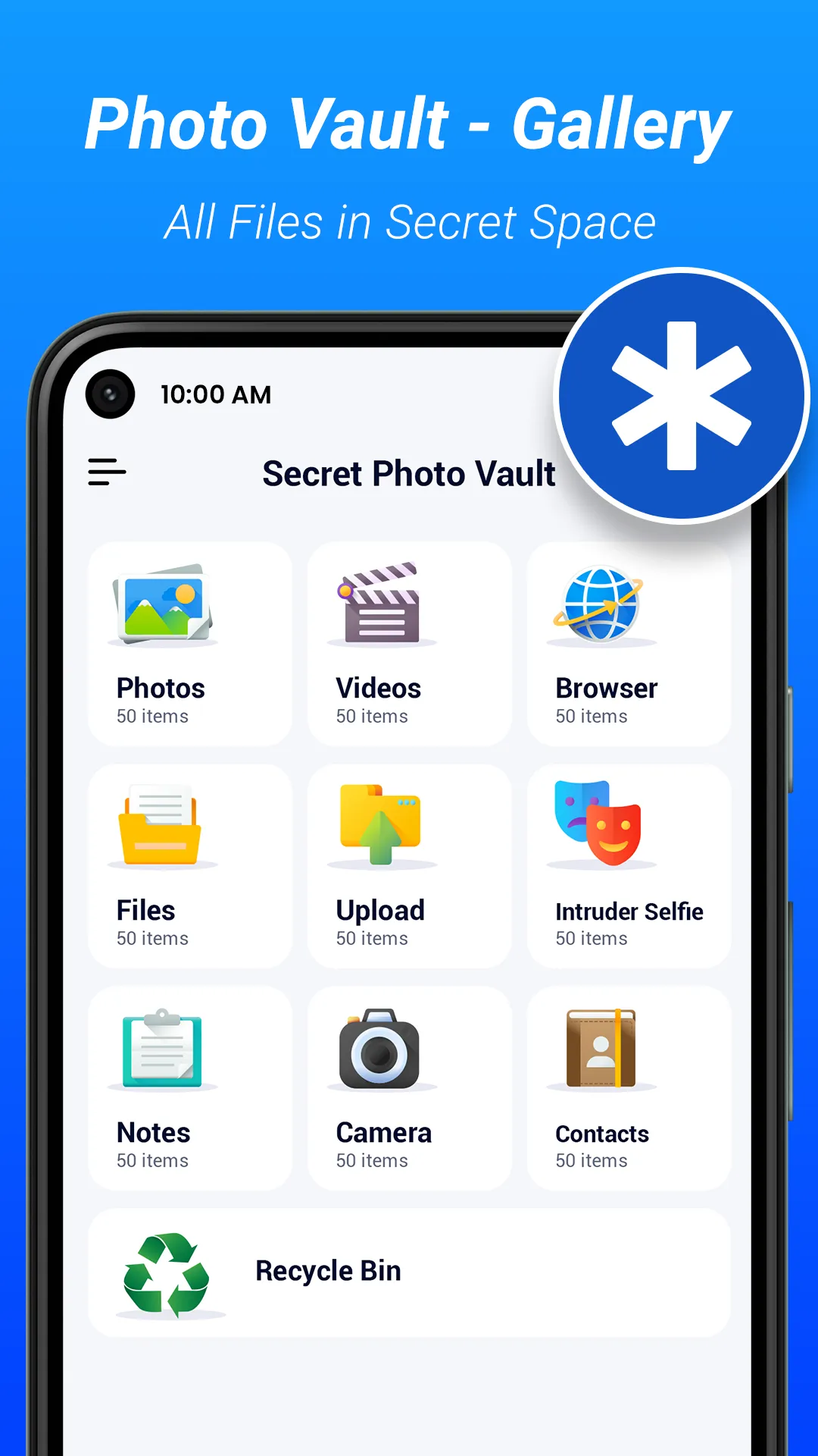 Photo Vault - Gallery | Indus Appstore | Screenshot
