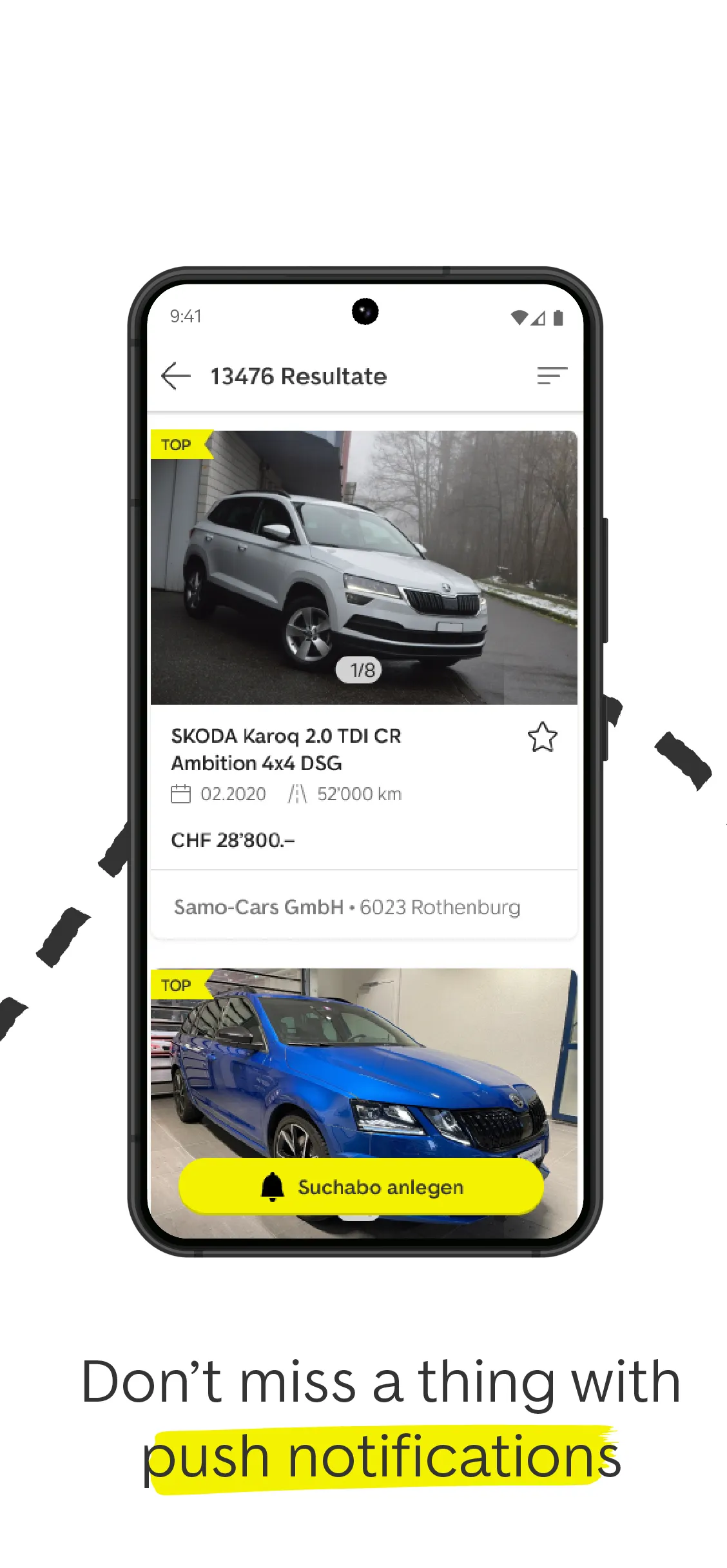 AutoScout24 Switzerland | Indus Appstore | Screenshot