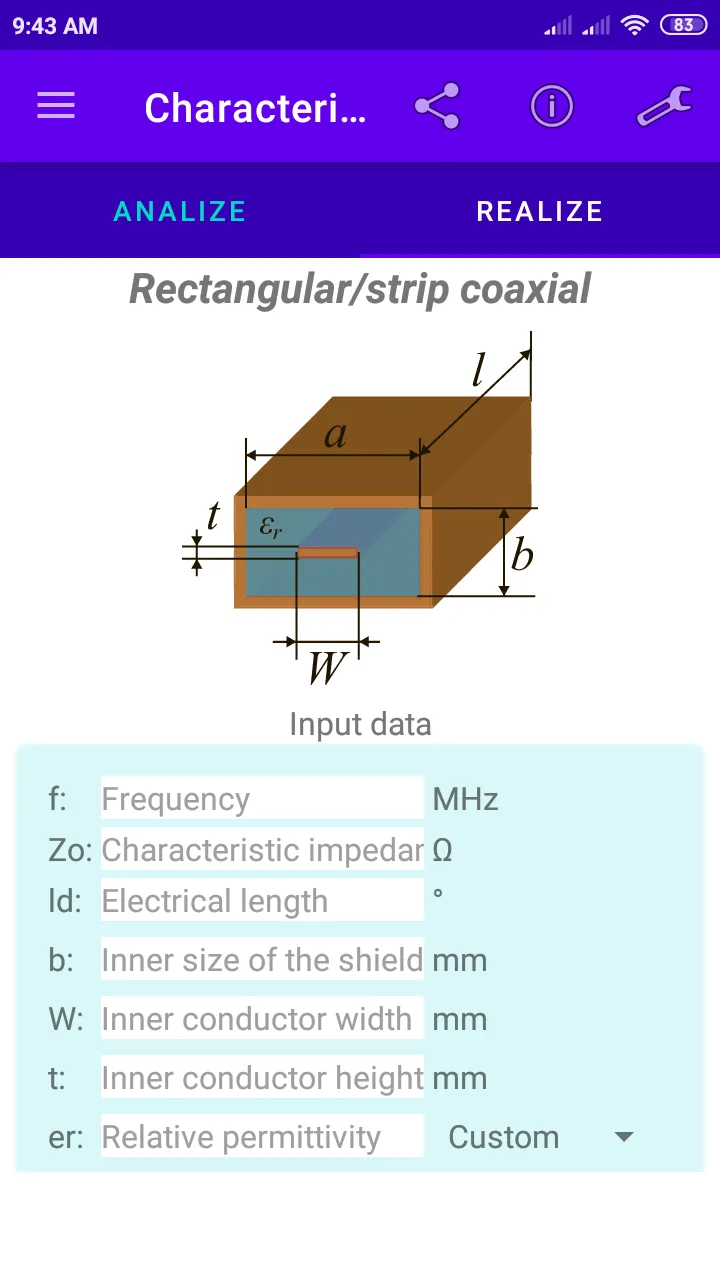 Characteristic impedance | Indus Appstore | Screenshot