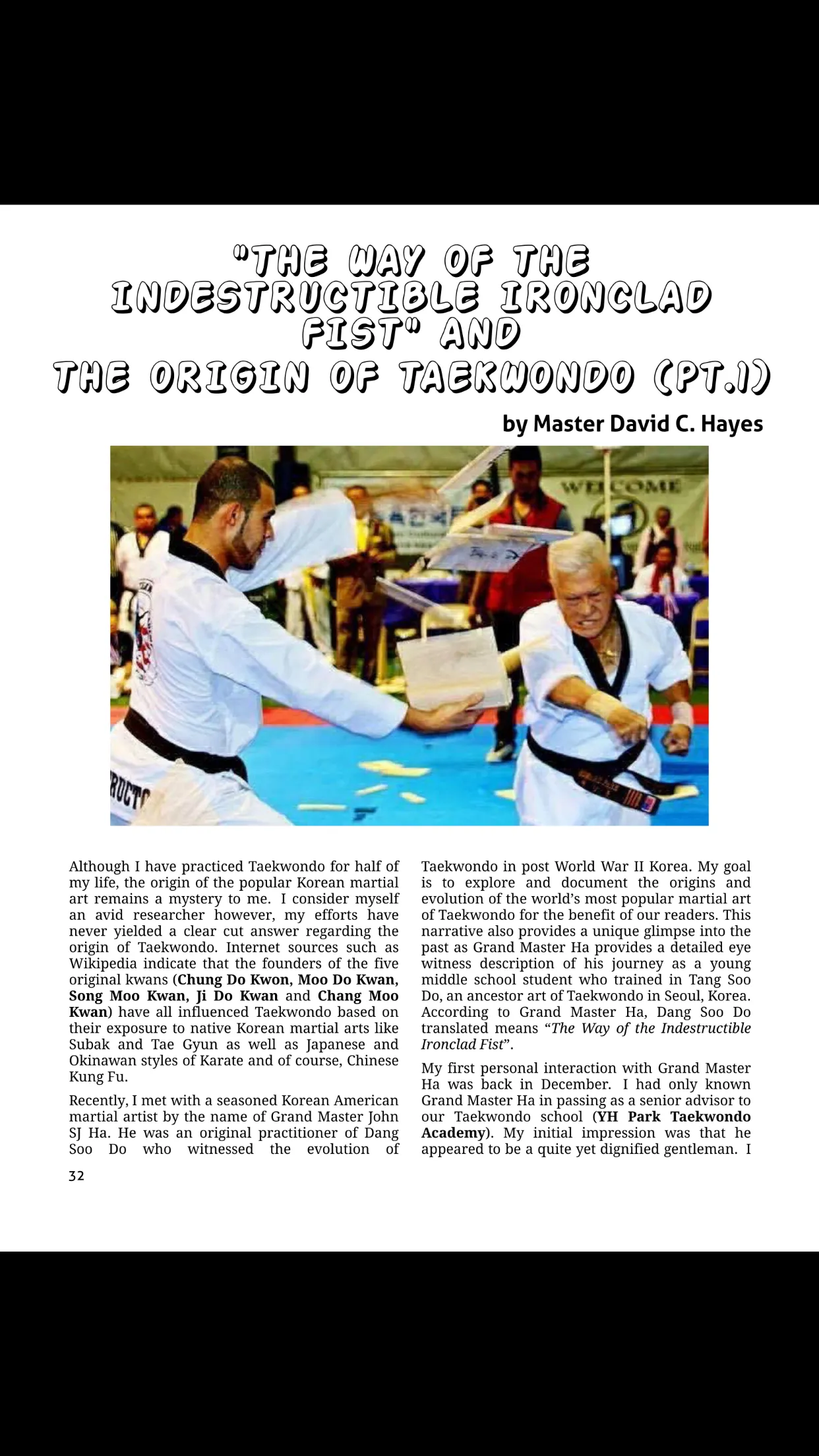 Tae Kwon Do Life Magazine | Indus Appstore | Screenshot