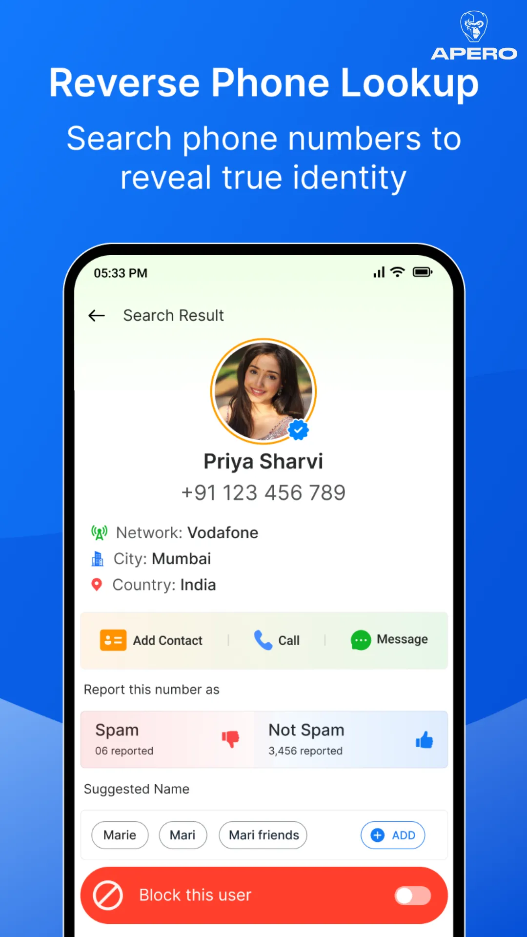 Show Caller ID & Spam Blocker | Indus Appstore | Screenshot