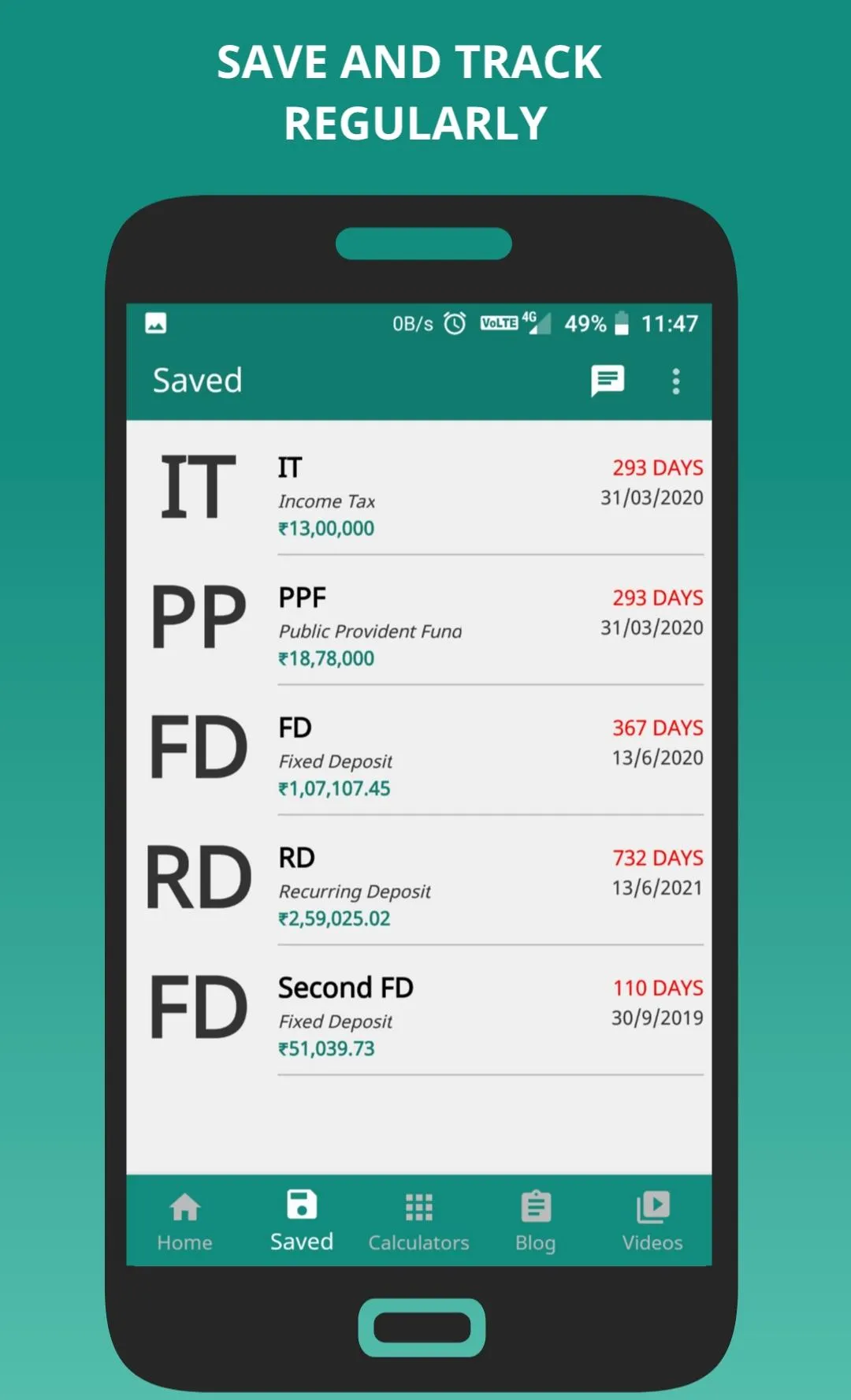 Income Tax Calculator-FinCalC | Indus Appstore | Screenshot