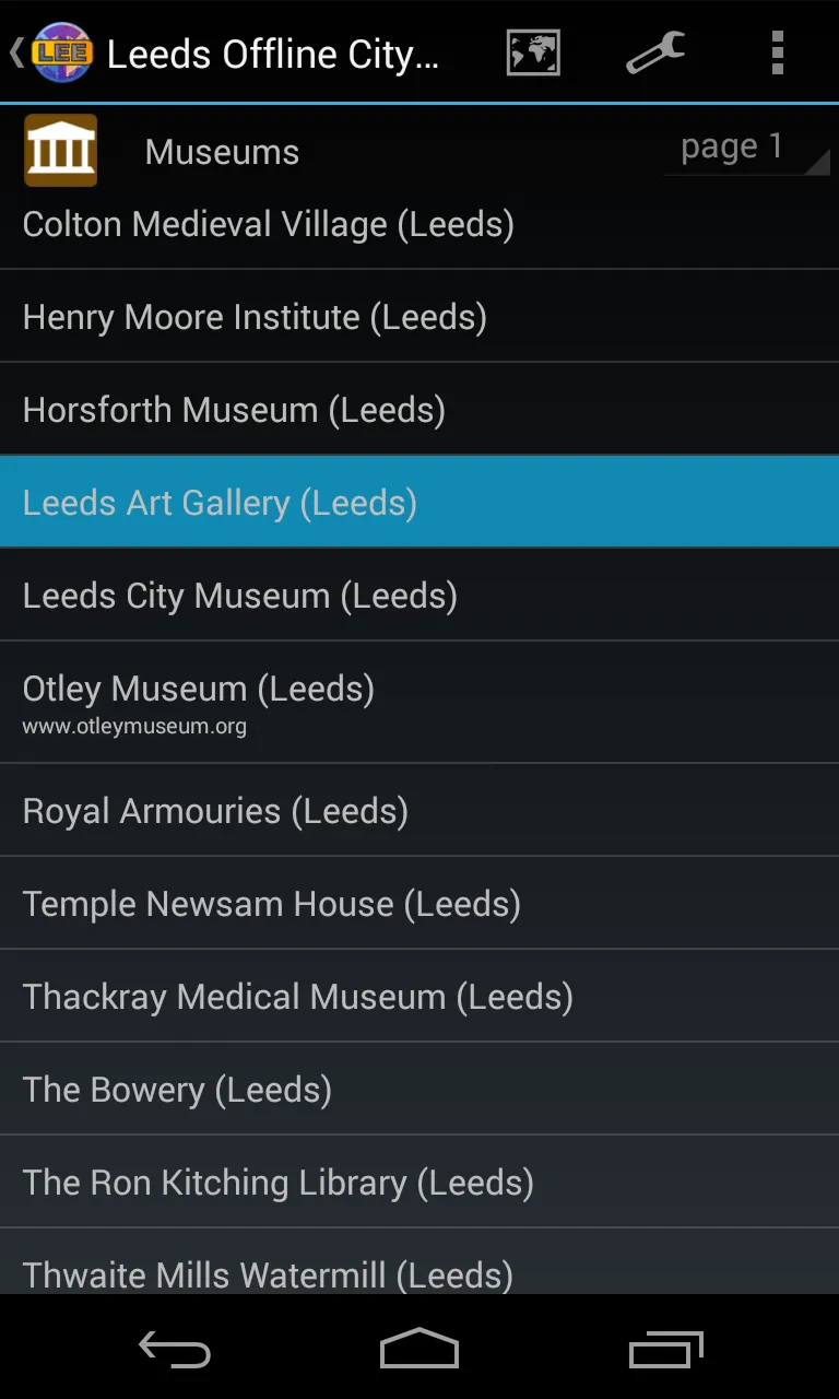 Leeds Offline City Map | Indus Appstore | Screenshot