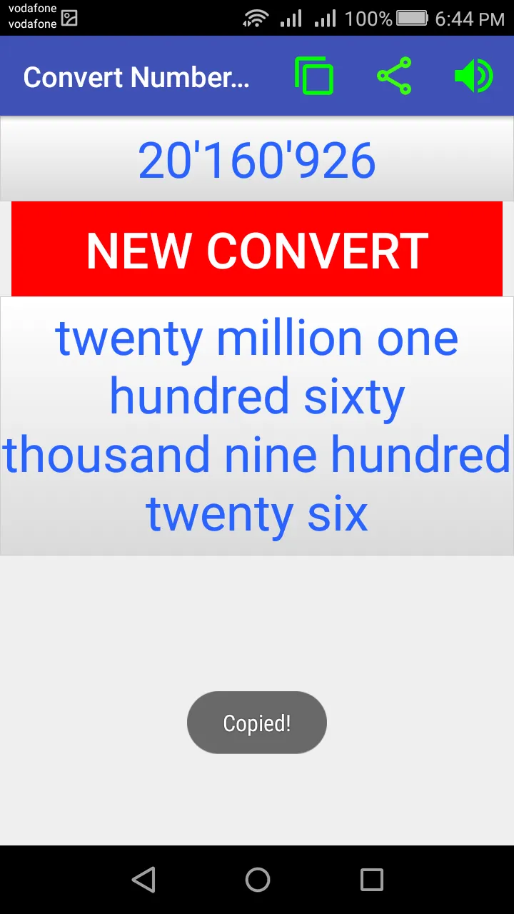 Convert Number to Word | Indus Appstore | Screenshot