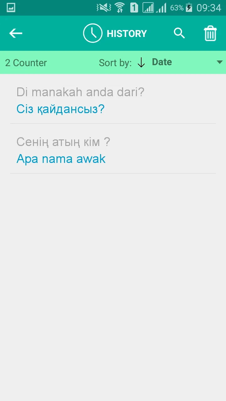 Kazakh Malay Translator | Indus Appstore | Screenshot