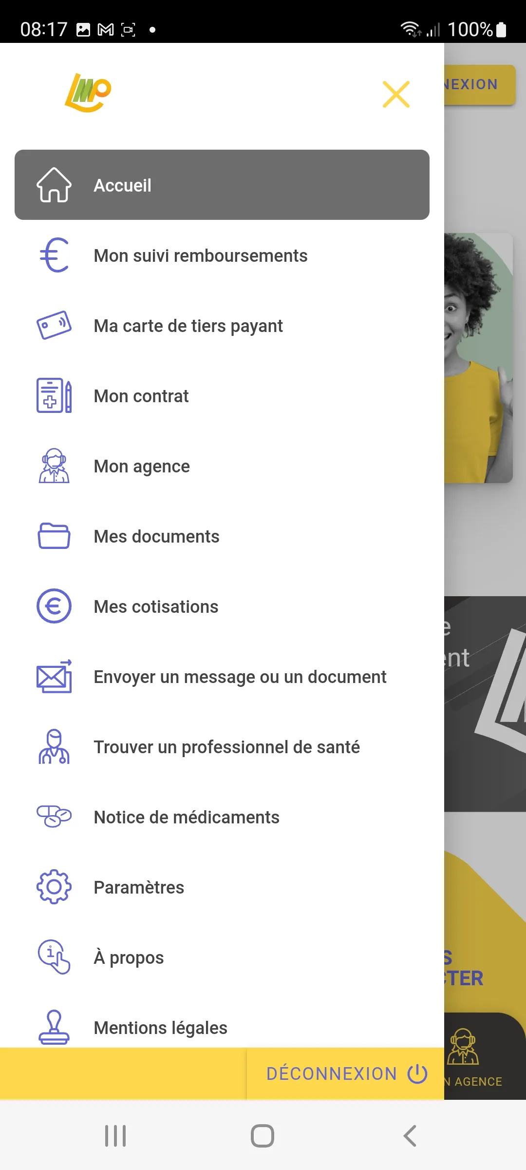 Mutuelle LMP | Indus Appstore | Screenshot