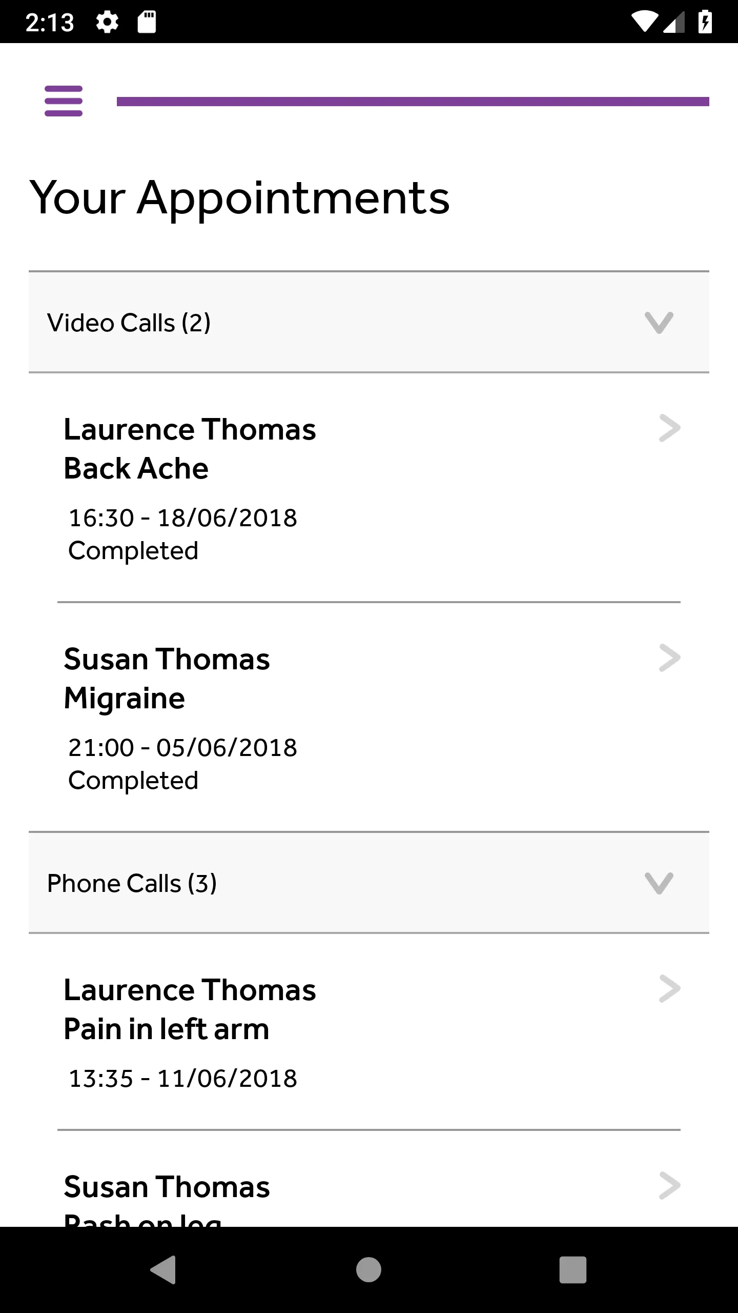 vHealth (Worldwide) | Indus Appstore | Screenshot