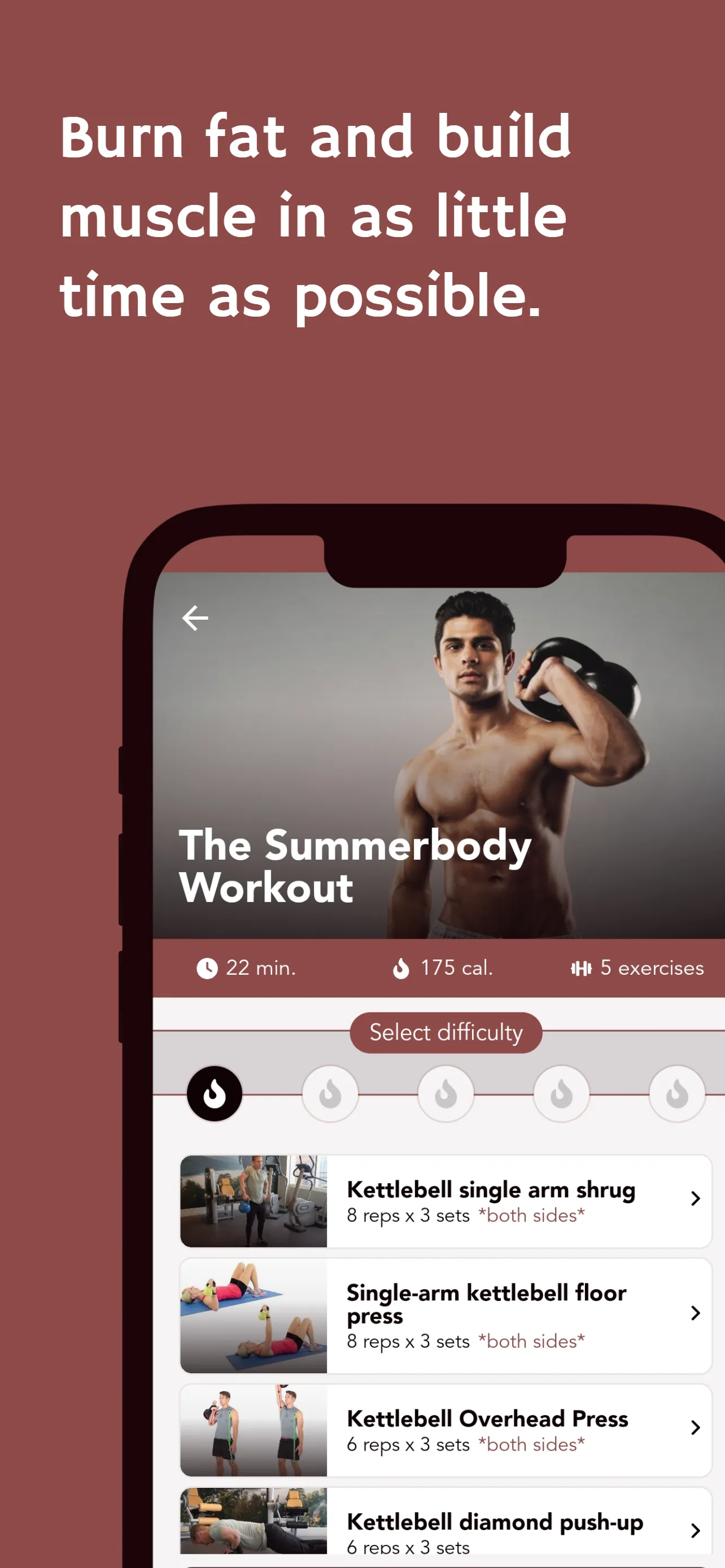 Kettlebell Workouts | Indus Appstore | Screenshot