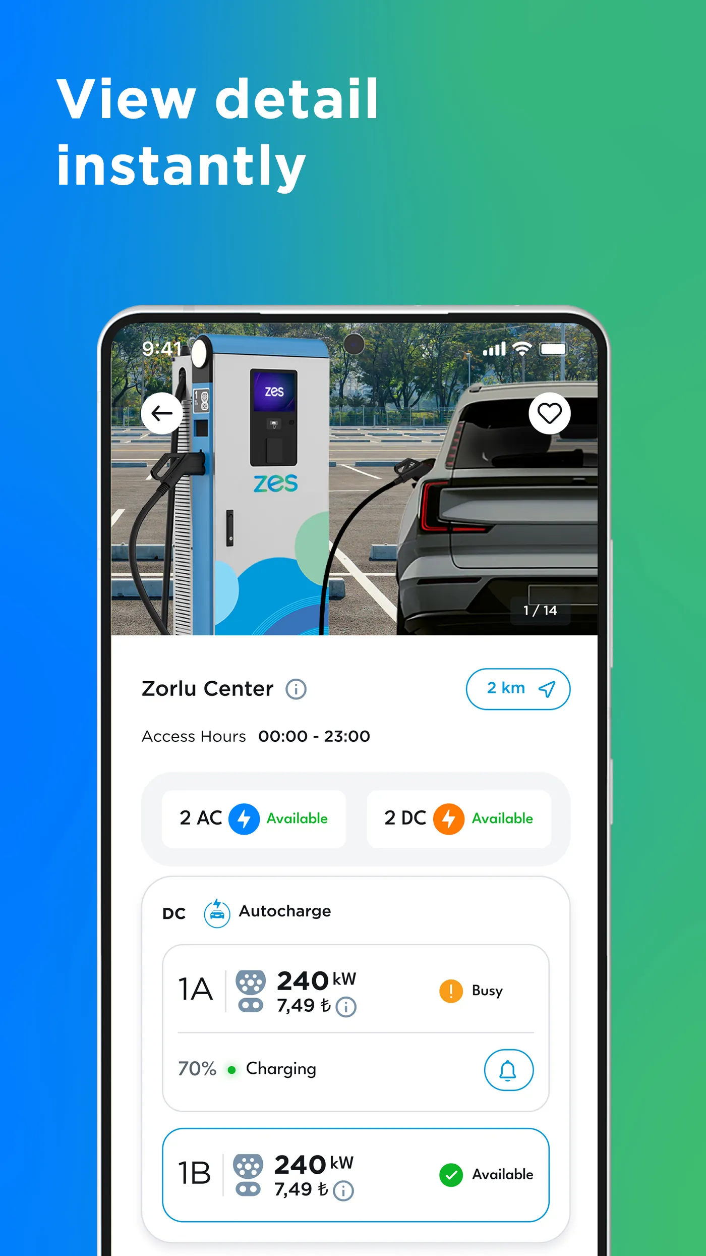 Zes - EV Station Network | Indus Appstore | Screenshot