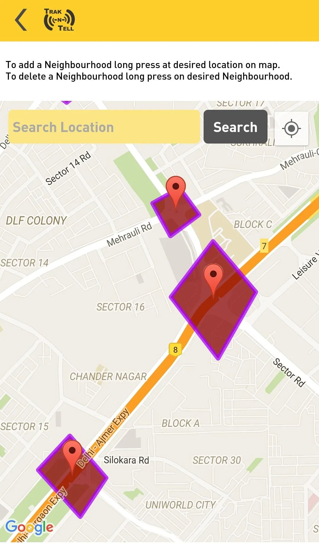 Trak N Tell | Indus Appstore | Screenshot