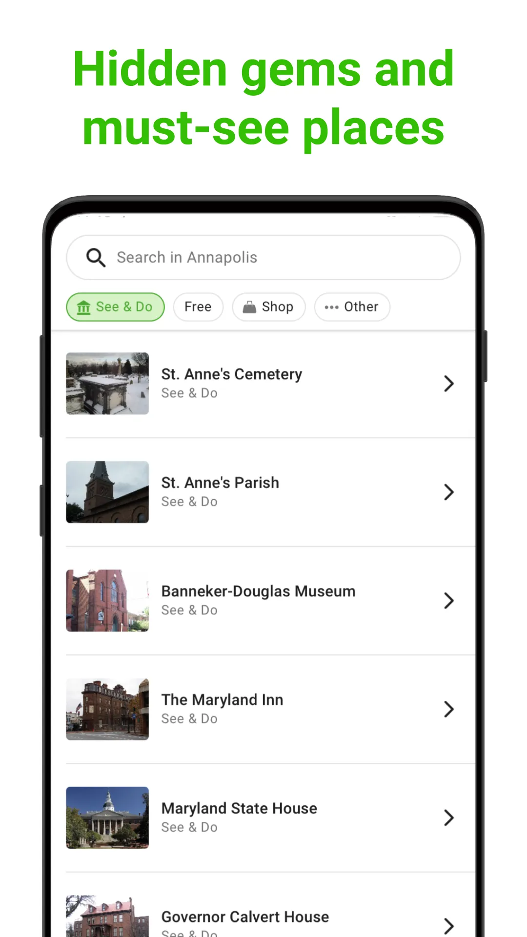 Annapolis SmartGuide | Indus Appstore | Screenshot