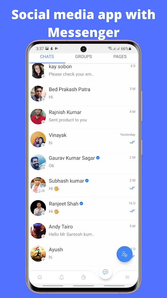 MitraSetu- Indian Social Media | Indus Appstore | Screenshot